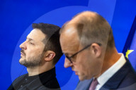Merz Receives Ukrainian President Zelensky In Berlin