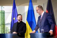 Merz Receives Ukrainian President Zelensky In Berlin
