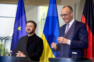 Merz Receives Ukrainian President Zelensky In Berlin