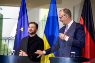 Merz Receives Ukrainian President Zelensky In Berlin