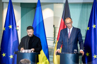 Merz Receives Ukrainian President Zelensky In Berlin