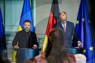 Merz Receives Ukrainian President Zelensky In Berlin