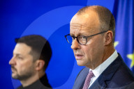 Merz Receives Ukrainian President Zelensky In Berlin