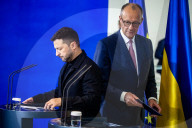 Merz Receives Ukrainian President Zelensky In Berlin