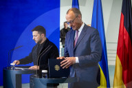Merz Receives Ukrainian President Zelensky In Berlin