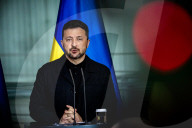 Merz Receives Ukrainian President Zelensky In Berlin