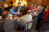 Rachel Reeves UK Chancellor of the Exchequer and the Secretary of State for Defence John Healey hold a roundtable with the Defence & Economic Growth Taskforce.