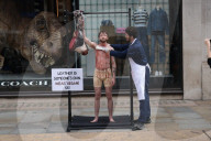 PETA Anti-Leather Display