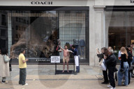 PETA Anti-Leather Display in London, UK.