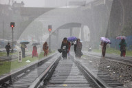 Heavy Rainfall In Dhaka