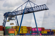 Port Container Terminal In Rotterdam