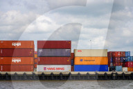 Port Container Terminal In Rotterdam