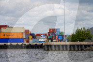 Port Container Terminal In Rotterdam