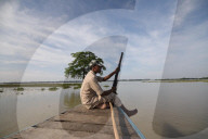 Pobitora Wildlife Sanctuary Flood