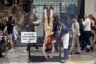 PETA Anti-Leather Display
