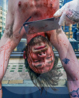 PETA Anti-Leather Display