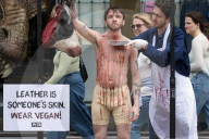 PETA Anti-Leather Display