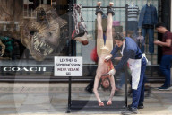 PETA Anti-Leather Display