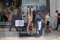 PETA Anti-Leather Display