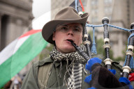 Protesters Rally Outside Federal Court Hearing In Solidarity With Detained Columbia University Student Yunseo Chung