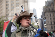 Protesters Rally Outside Federal Court Hearing In Solidarity With Detained Columbia University Student Yunseo Chung