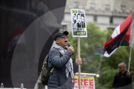 Protesters Rally Outside Federal Court Hearing In Solidarity With Detained Columbia University Student Yunseo Chung