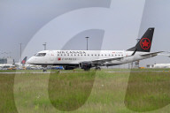 Airplanes Taxi For Departure From Toronto Pearson International Airport In Mississauga