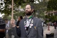 Protesters Rally Outside Federal Court Hearing In Solidarity With Detained Columbia University Student Yunseo Chung
