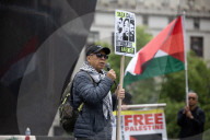 Protesters Rally Outside Federal Court Hearing In Solidarity With Detained Columbia University Student Yunseo Chung