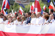 Great Patriotic March In Warsaw