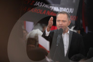 Karol Nawrocki's Election Rally In Katowice