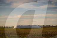 Grain Bags Storing Soybean In Argentina