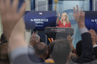 DC: Press Sec Leavitt hold a White House press briefing