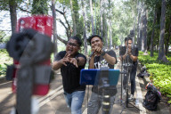 TikTok Live Streamers Perform Live Music In Indonesia