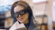 AR glasses give book pages sound and vision