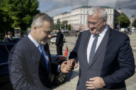  Turkish Foreign Minister Hakan Fidan And Ukrainian Foreign Minister Andrii Sybiha Meet In Kyiv