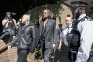 Russell Brand in court on rape charge