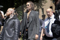 Russell Brand in court on rape charge