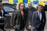 Russell Brand At Southwark Crown Court In London