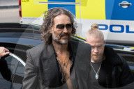 Russell Brand At Southwark Crown Court In London