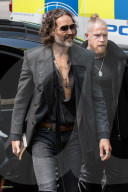 Russell Brand At Southwark Crown Court In London