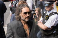 Russell Brand At Southwark Crown Court In London