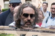 Russell Brand At Southwark Crown Court In London