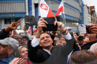 Karol Nawrocki Election Rally In Katowice, Poland