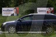 Posters Ahead Of The Polish Presidential Election