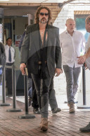 Russell Brand Southwark Crown Court in London, UK.