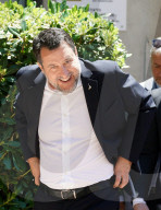 The Minister of infrastructures and transport, Matteo Salvini in Messina