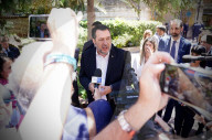 The Minister of infrastructures and transport, Matteo Salvini in Messina