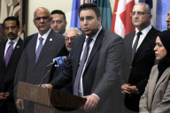  NY: Members Of The Arab Group UN Press Conference On Palestine