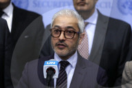  NY: Members Of The Arab Group UN Press Conference On Palestine